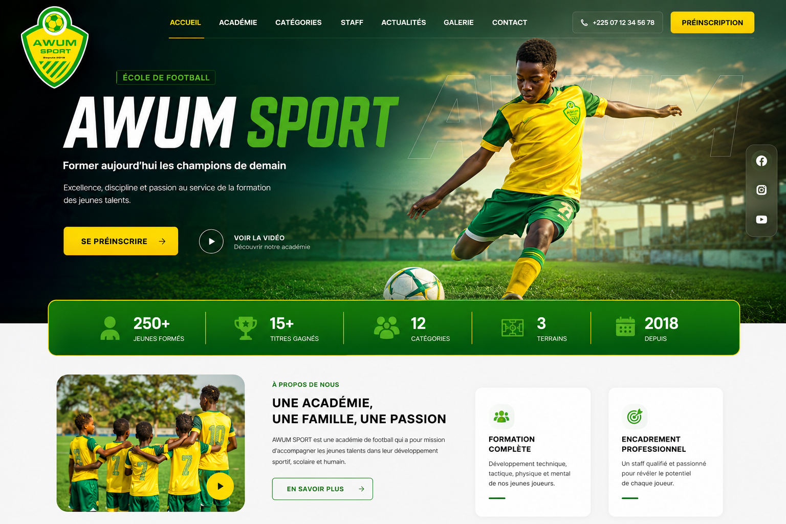 Méthode de formation AWUM SPORT